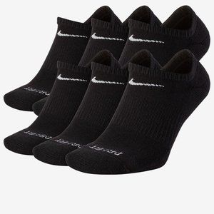 Nike Everyday Plus Cushion No Show black 6 pairs